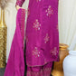 Amna Khurram Pink Zimal-nov#22 3pc Raw Silk Ready to wear