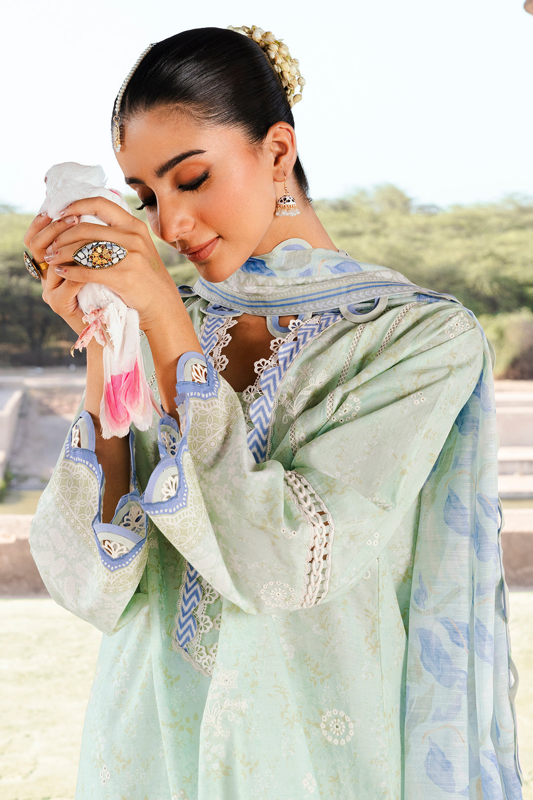 Zellbury WUS25E30529 Chikankari Collection 25'