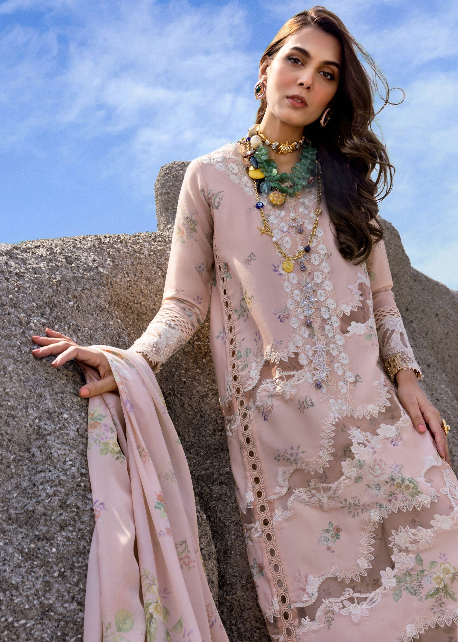 Saira Shakira SERENA-B Unstitched Lawn Festive 25