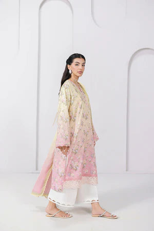 Qalamkar EM-08 (A) SIERRA Qprints ii (Unstitched)