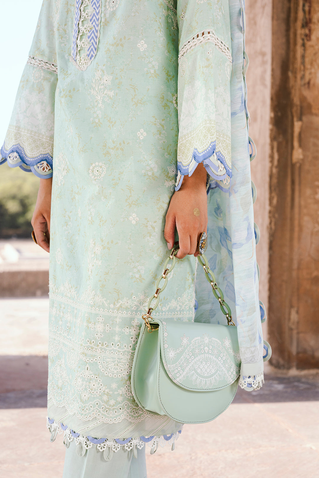 Zellbury WUS25E30529 Chikankari Collection 25'
