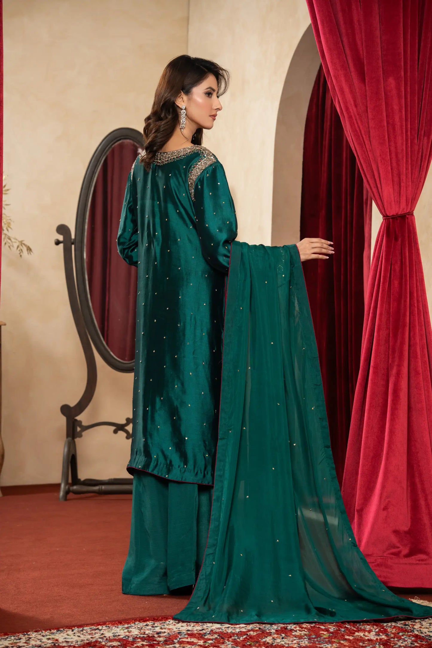 Amna Khurram D-05 Handmade Silk Collection 25