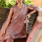 Maria b Mprints 1A Unstitched Embroidered Twill Linen 25'