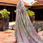 Maria b Mprints 2A Unstitched Embroidered Twill Linen 25'