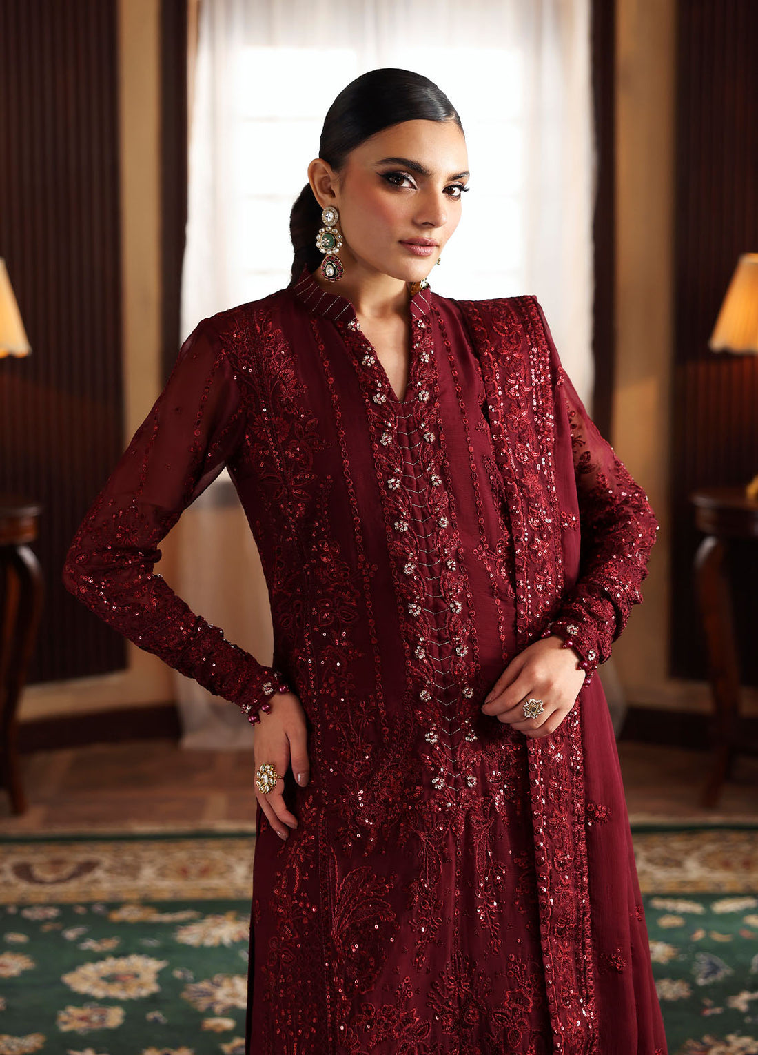 Evayna by gulaal Vezeen Unstitched Chiffon 25'