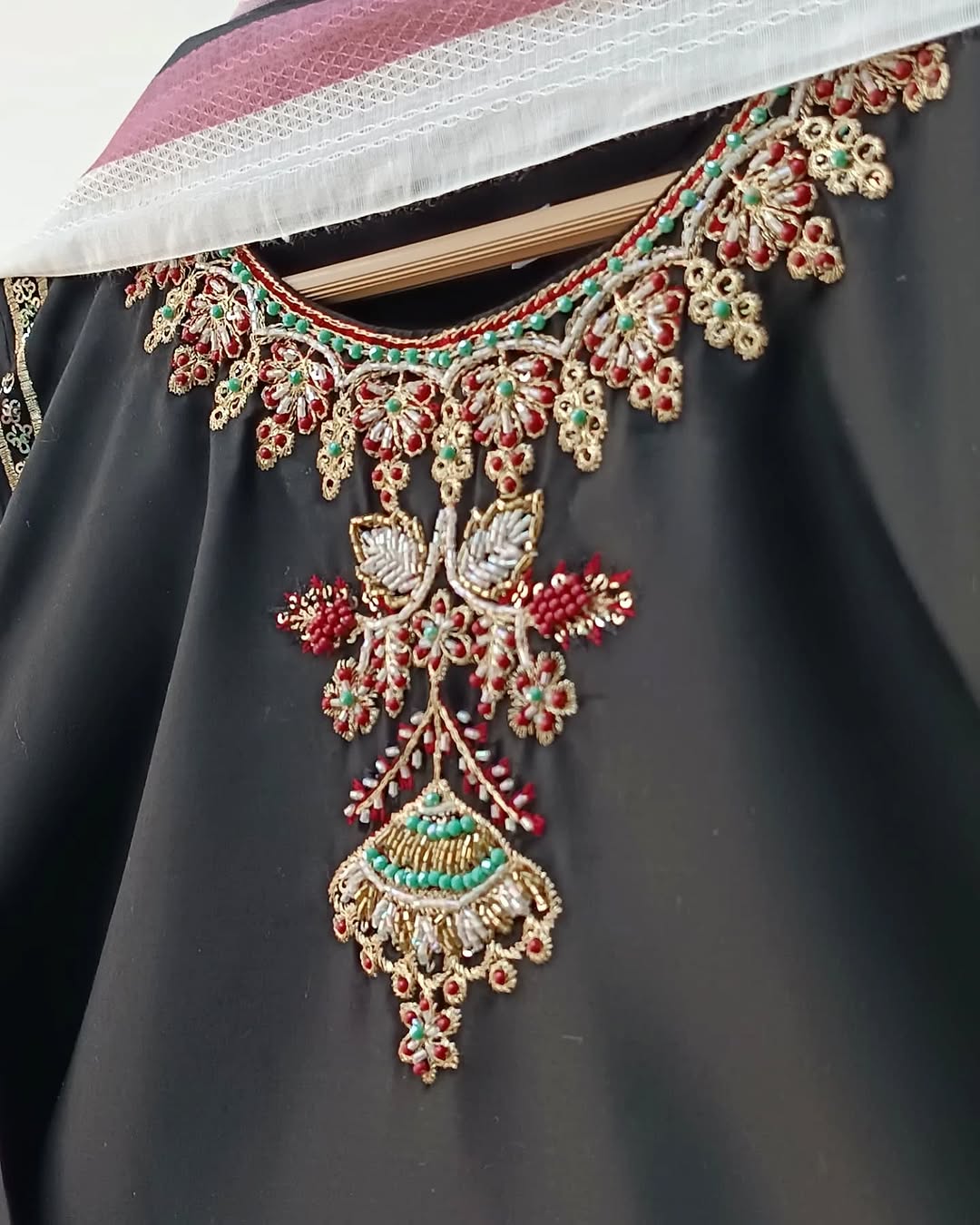 Amna Khurram Jugnu 1B 3pc Farshi Shalwar Ready to wear