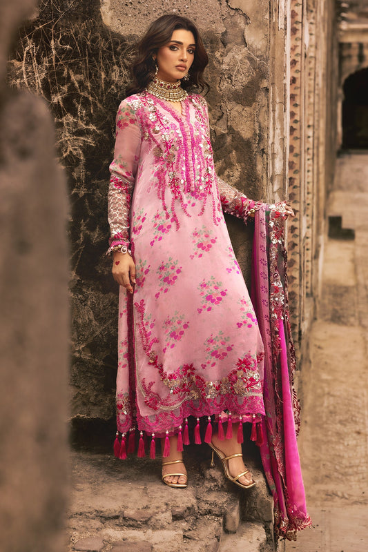 Charizma 3-PC Unstitched Luxury Chiffon Collection VSL25-12