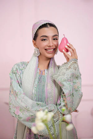 Qalamkar EM-05 (B) GRETA Qprints ii (Unstitched)