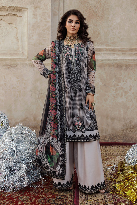 Charizma VSL25-44 Vasal Vol-06 3-pc Unstitched Chiffon Collection 25'