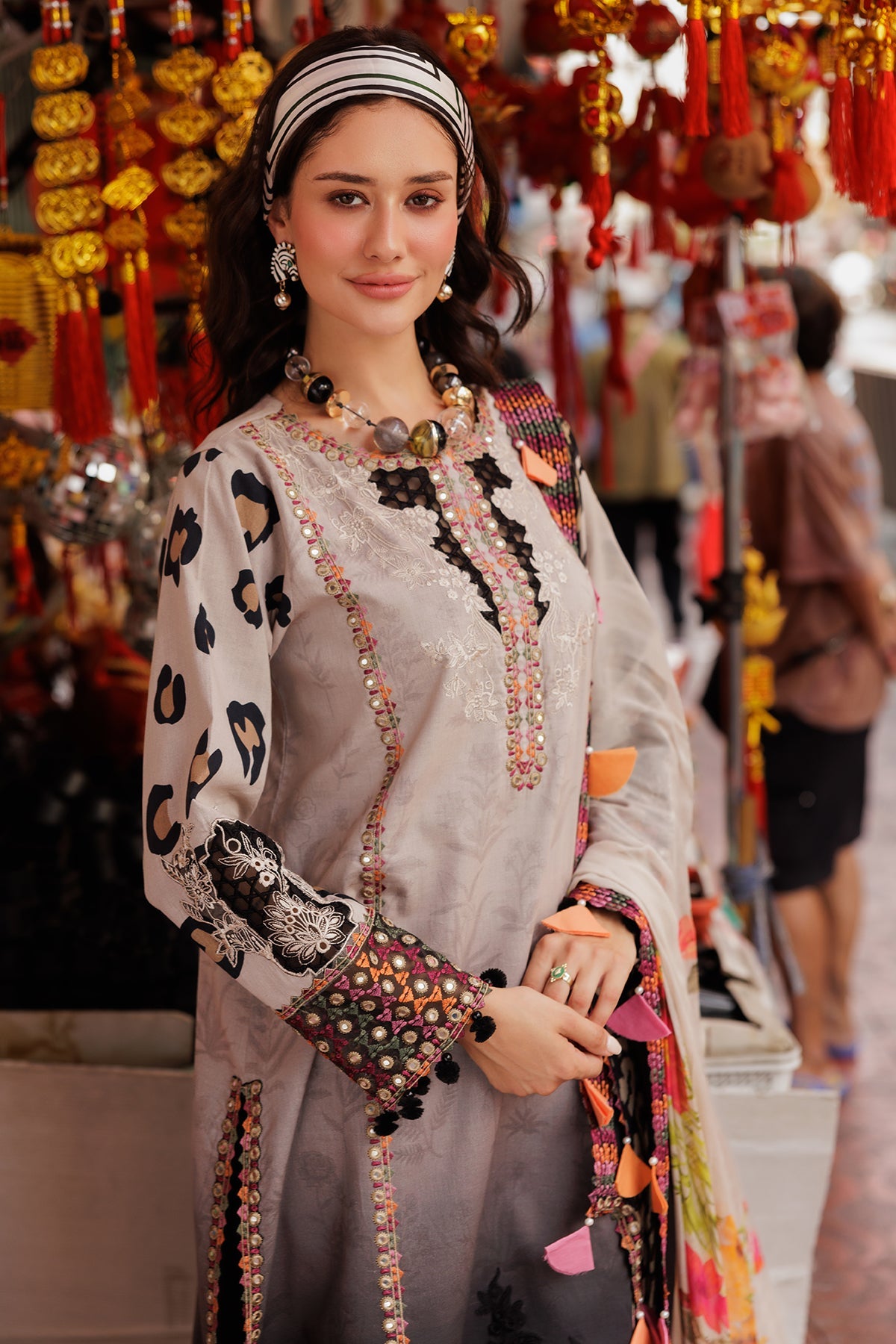 Charizma CRB5-16 Rang e Bahar Vol 2 3-PC Unstitched Embroidered Lawn Collection
