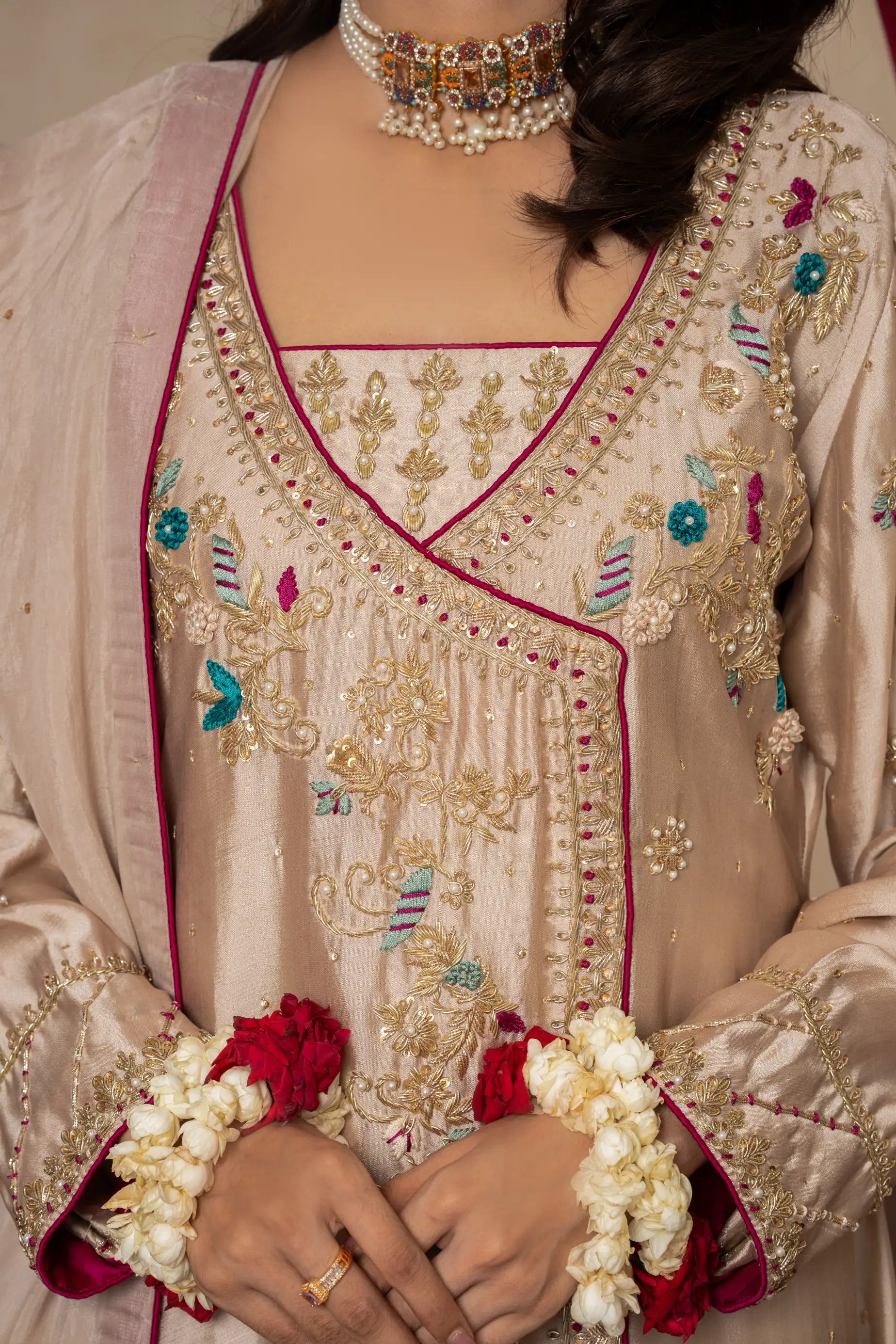 Amna Khurram D-09 Handmade Silk Collection 25
