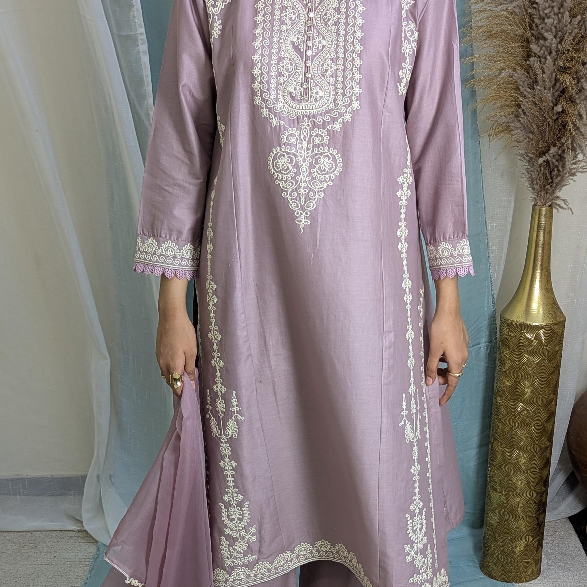 Amna Khurram Zimal-Aug6 Peach Ready to wear