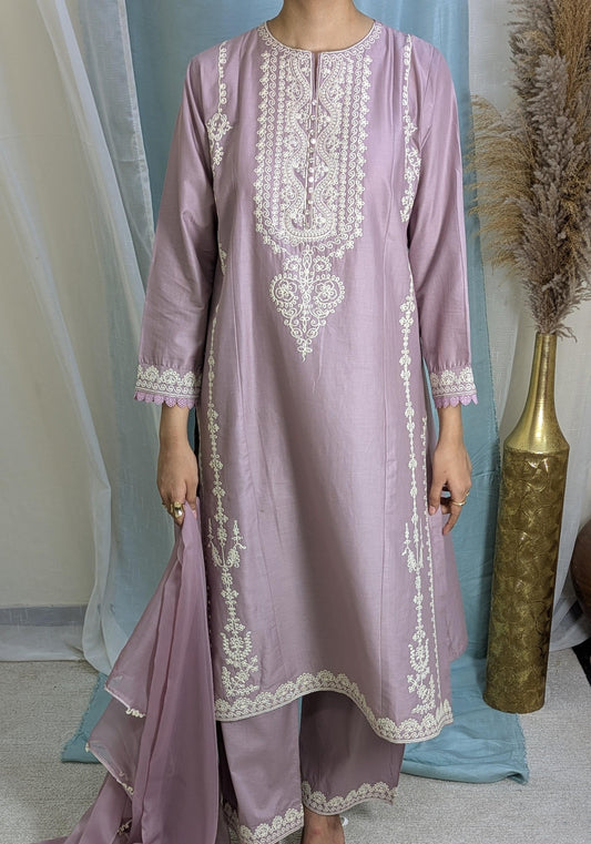 Amna Khurram Zimal-Aug6 Peach Ready to wear