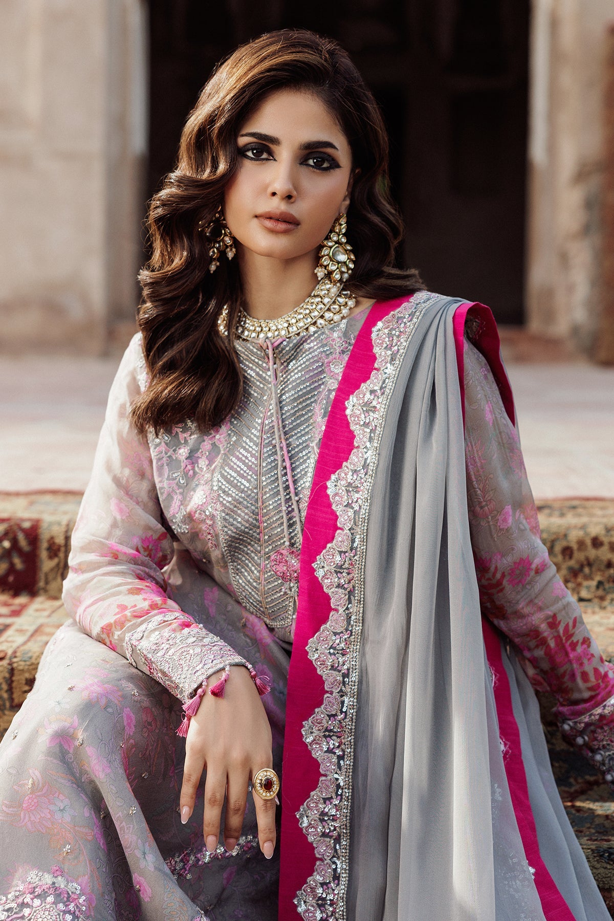 Charizma VSL25-34 Vasal Luxury Unstitched Chiffon 25'