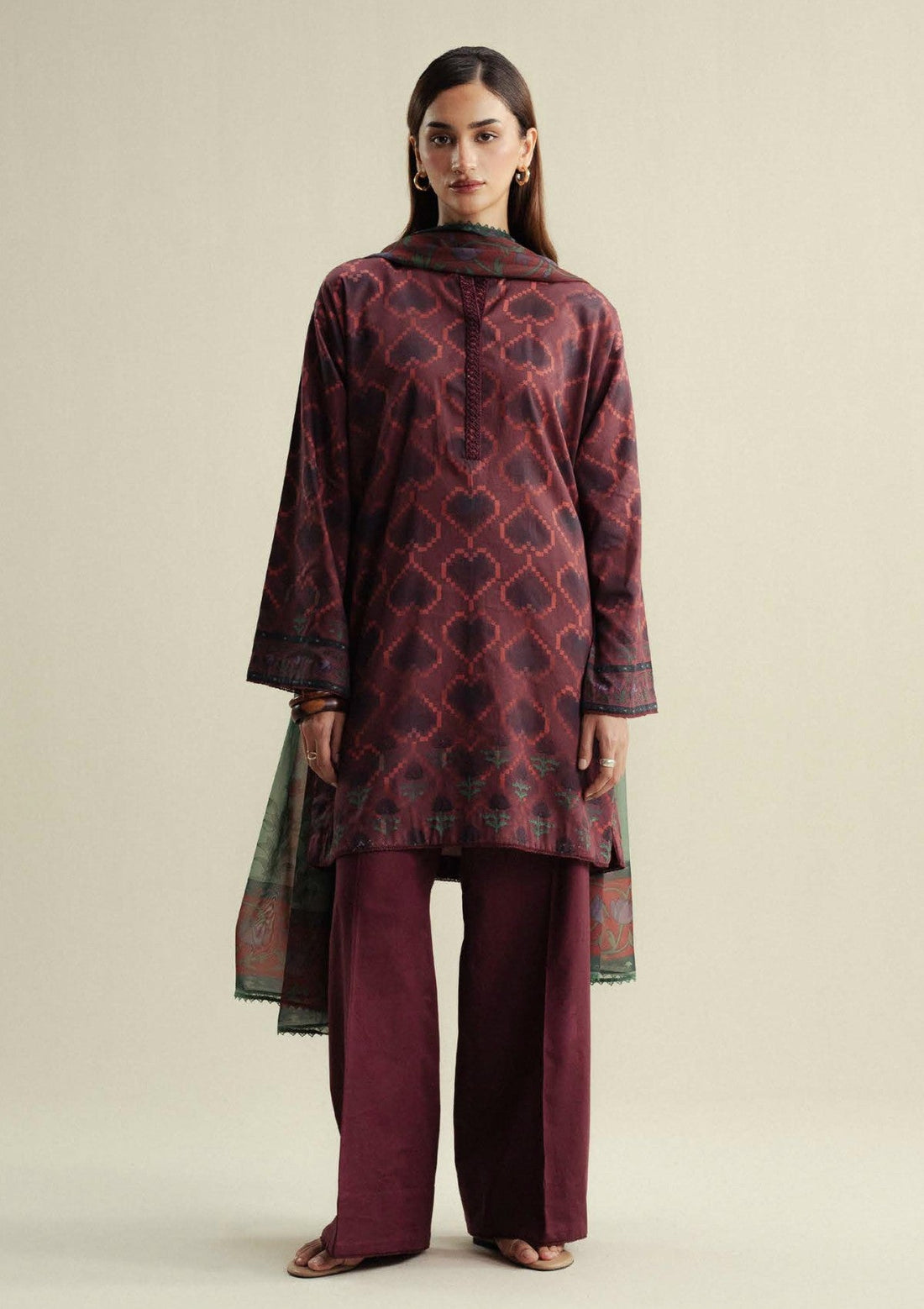 Coco by Zara shahjahan Rove D6B Drop-4 Unstitched 25'