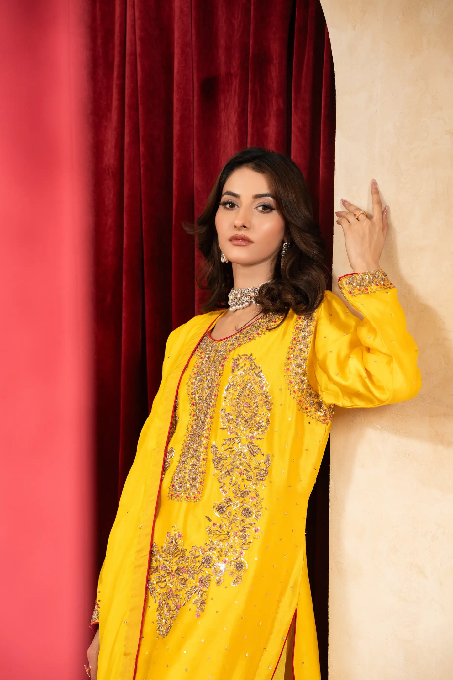 Amna Khurram D-02 Handmade Silk Collection 25