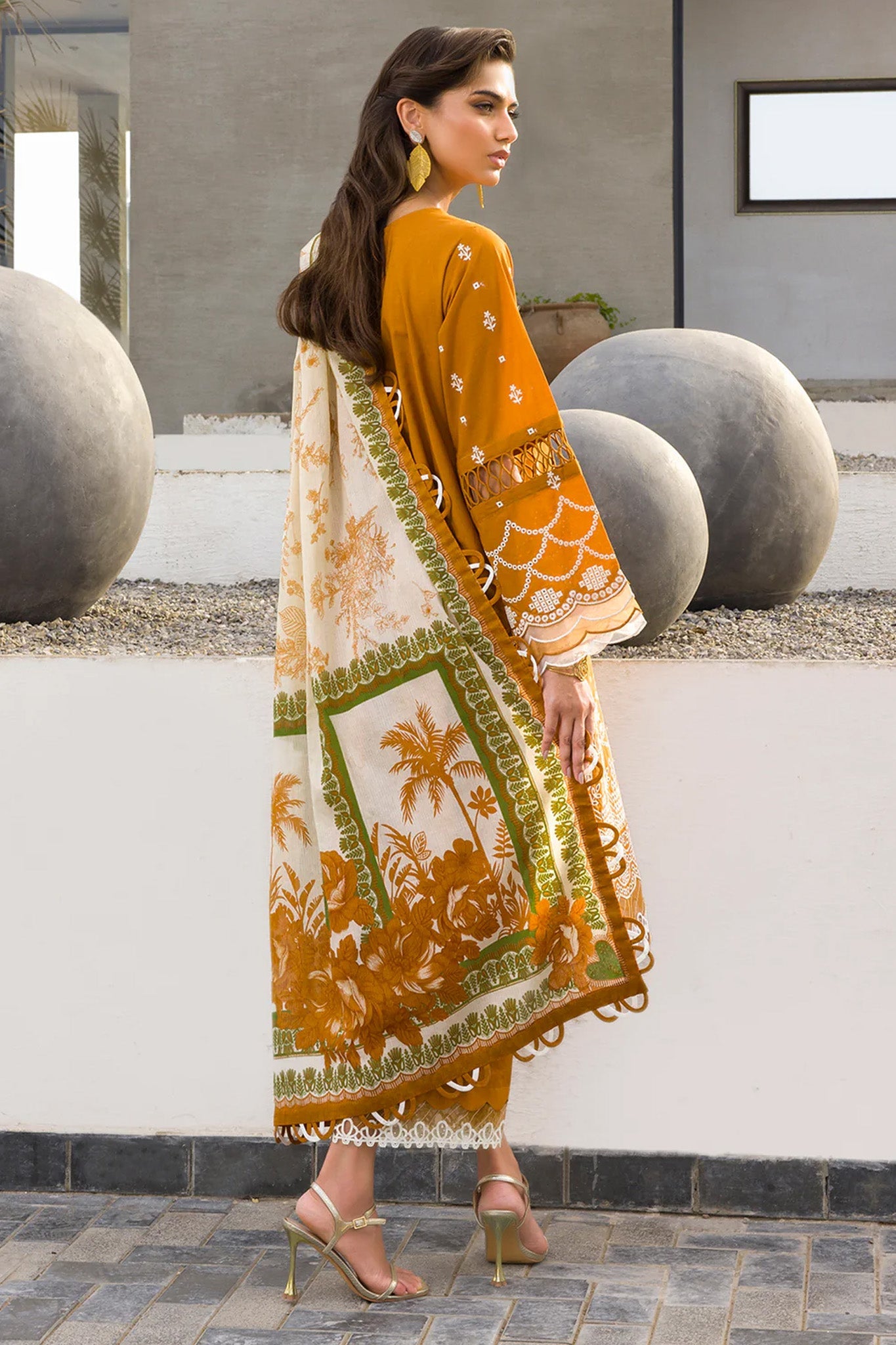 Zellbury WUC25E30074 Chikankari Ready to wear