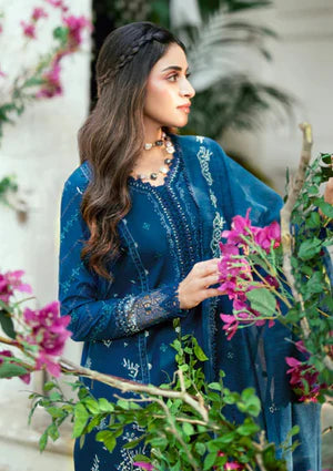 Qalamkar SB#11 Noray Lawn Luxury Eid Edit 25 (Unstitched)