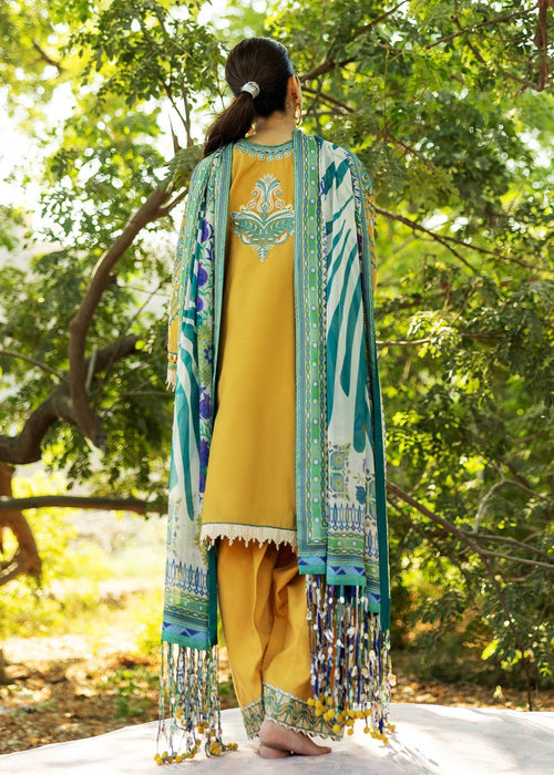 Sadaf Fawad Khan D06-B LIANA Siraa Embroidered Lawn Unstitched 3Pc Suit