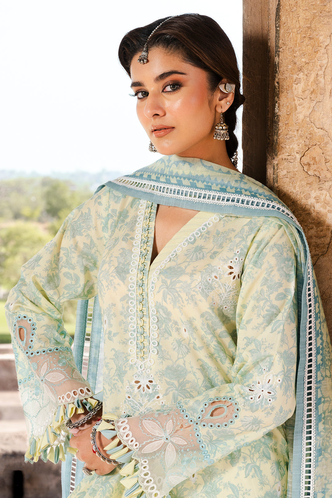 Zellbury WUS25E30809 Chikankari Collection 25'