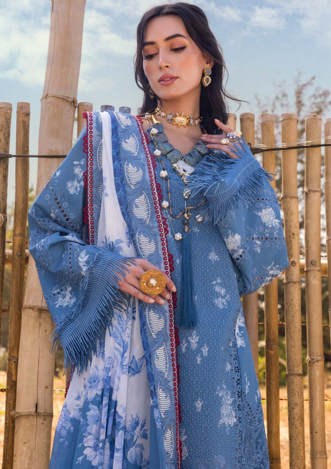Saira Shakira CECIL-A Unstitched Lawn Festive 25