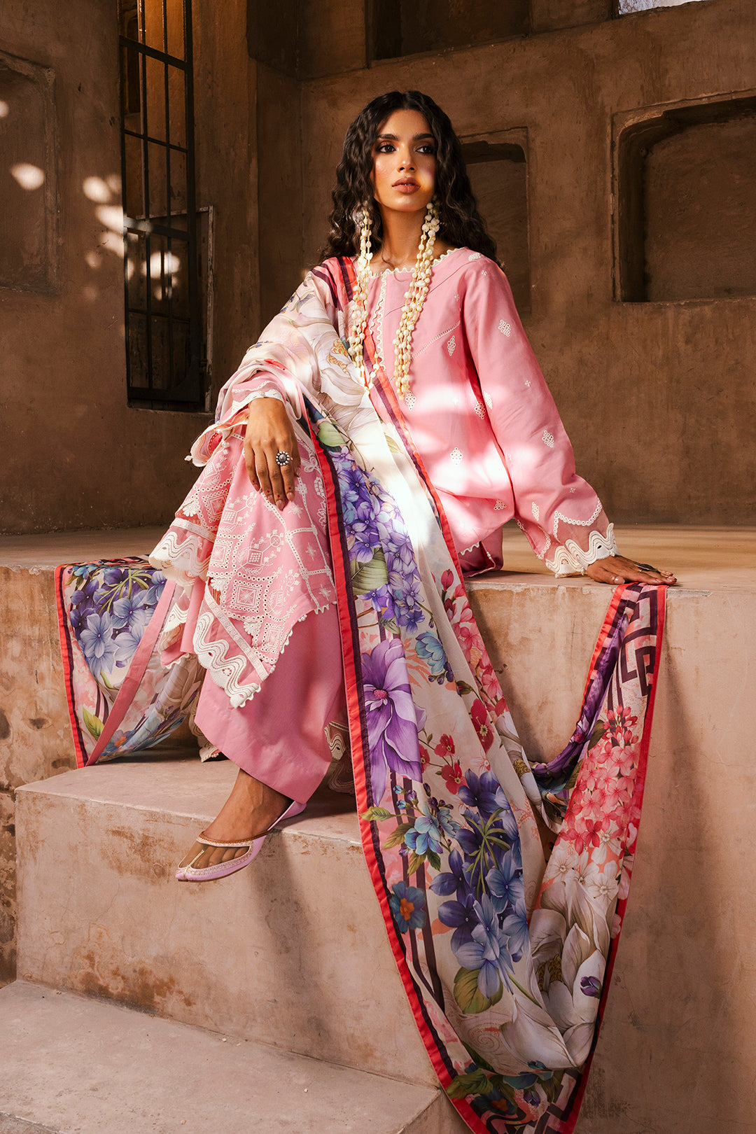 Zellbury WUS25E30825 Chikankari Collection 25'