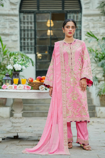 Amna Khurram D-04 Ready to wear Silk Collection