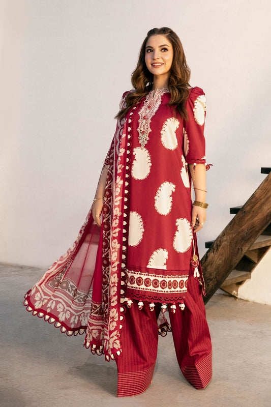 M.Basic by Maria B Unstitched 3 Piece Eid II Lawn Collection'2025-MB-911-A