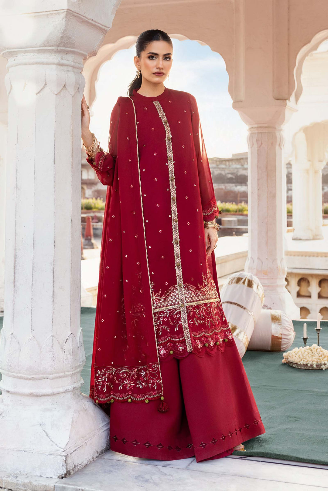 Maria b Mbasics D-08 3Pc Unstitched Festive Collection