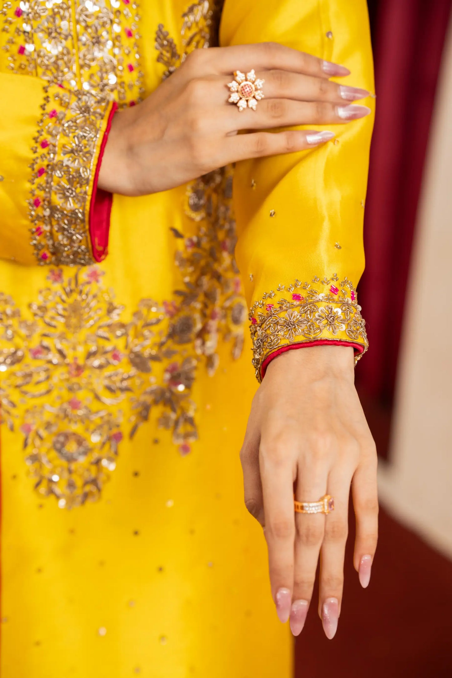 Amna Khurram D-02 Handmade Silk Collection 25