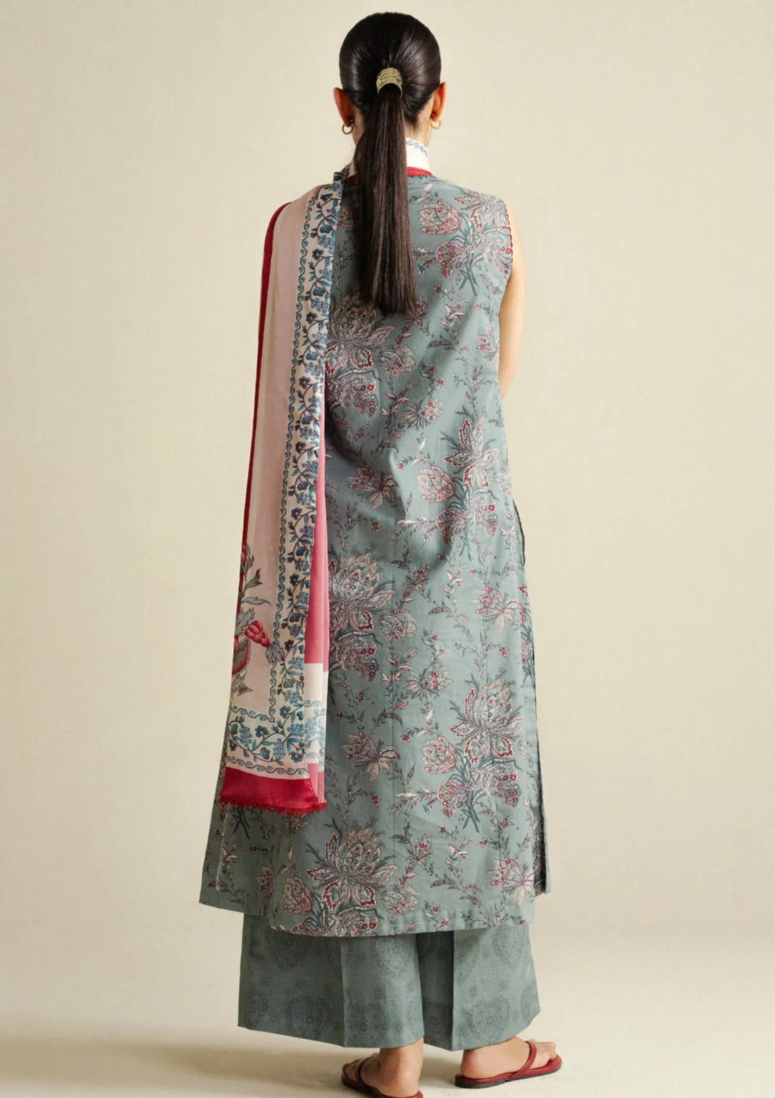 Coco by Zara shahjahan Daisy D8A Drop-4 Unstitched 25'