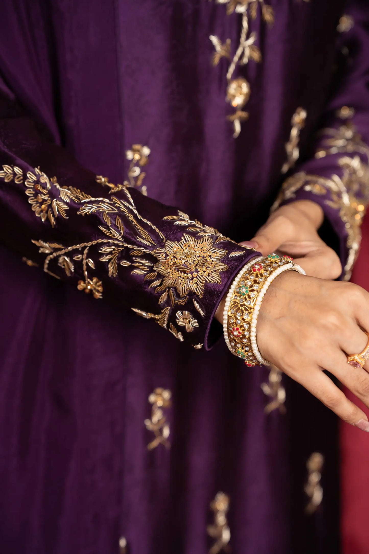 Amna Khurram D-10 Handmade Silk Collection 25