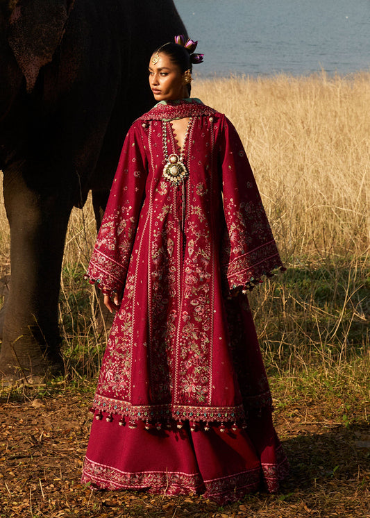 Hussain Rehar Mahogany Luxury Lawn'25
