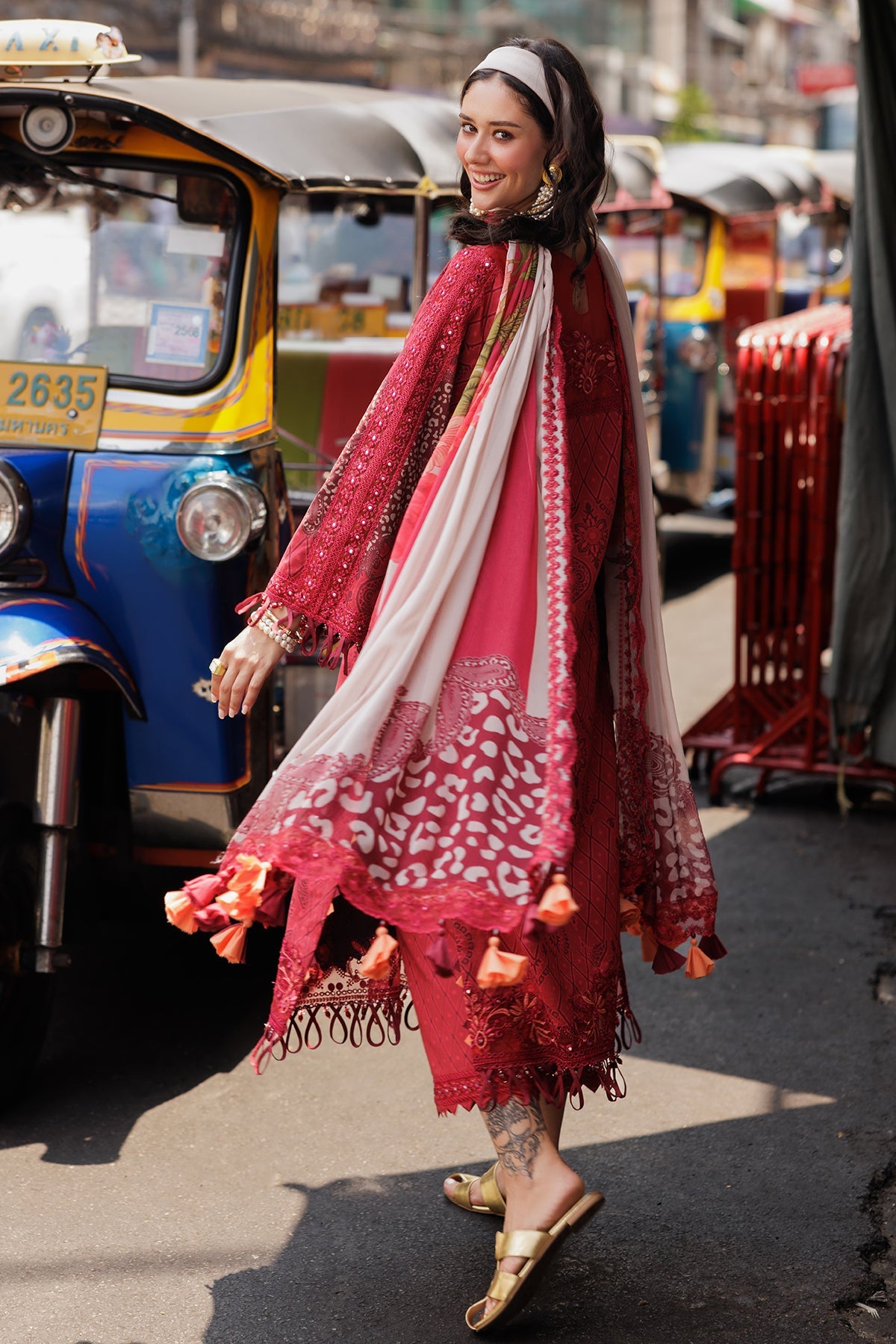 Charizma CRB5-13 Rang e Bahar Vol 2 3-PC Unstitched Embroidered Lawn Collection