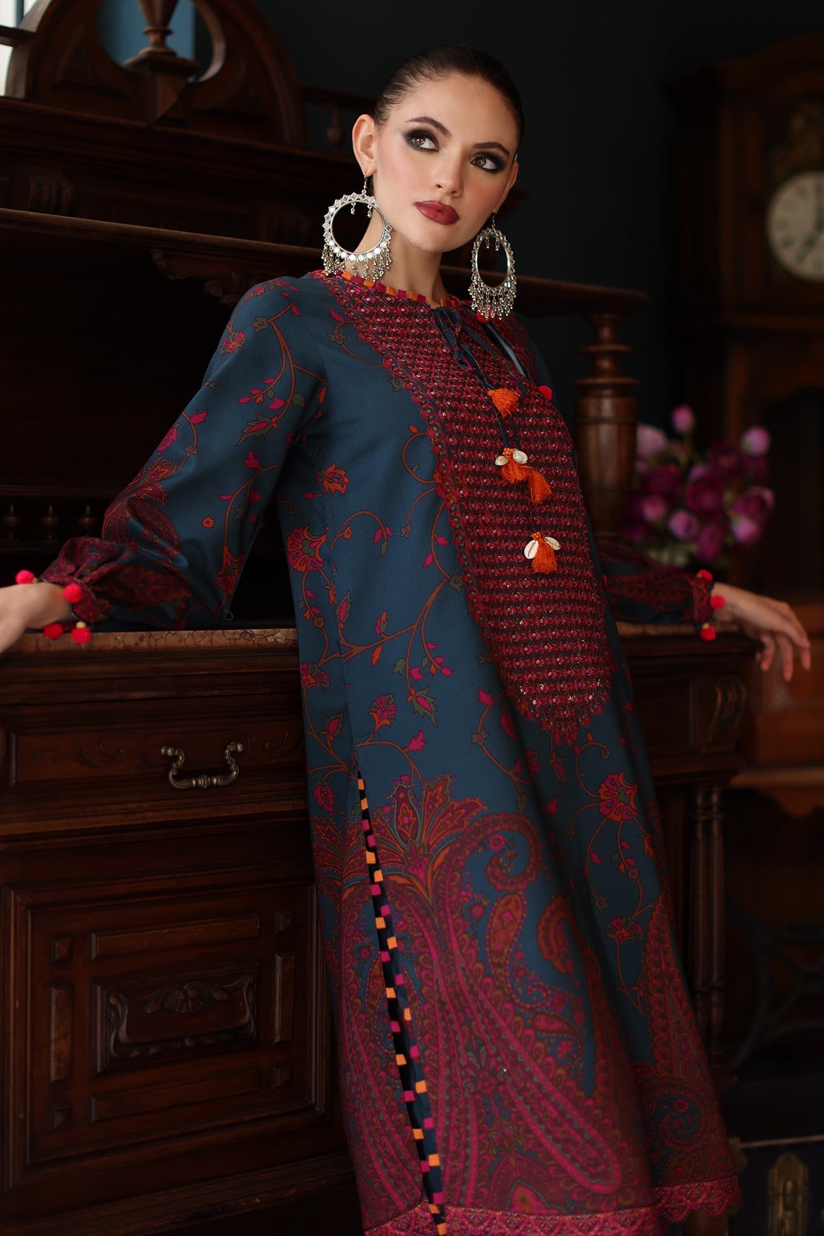 Charizma ANW6-04 Aniq Vol 1 Unstitched Linen Fall winter 25