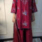 Amna Khurram Saima-Aug02 Red Ready to wear