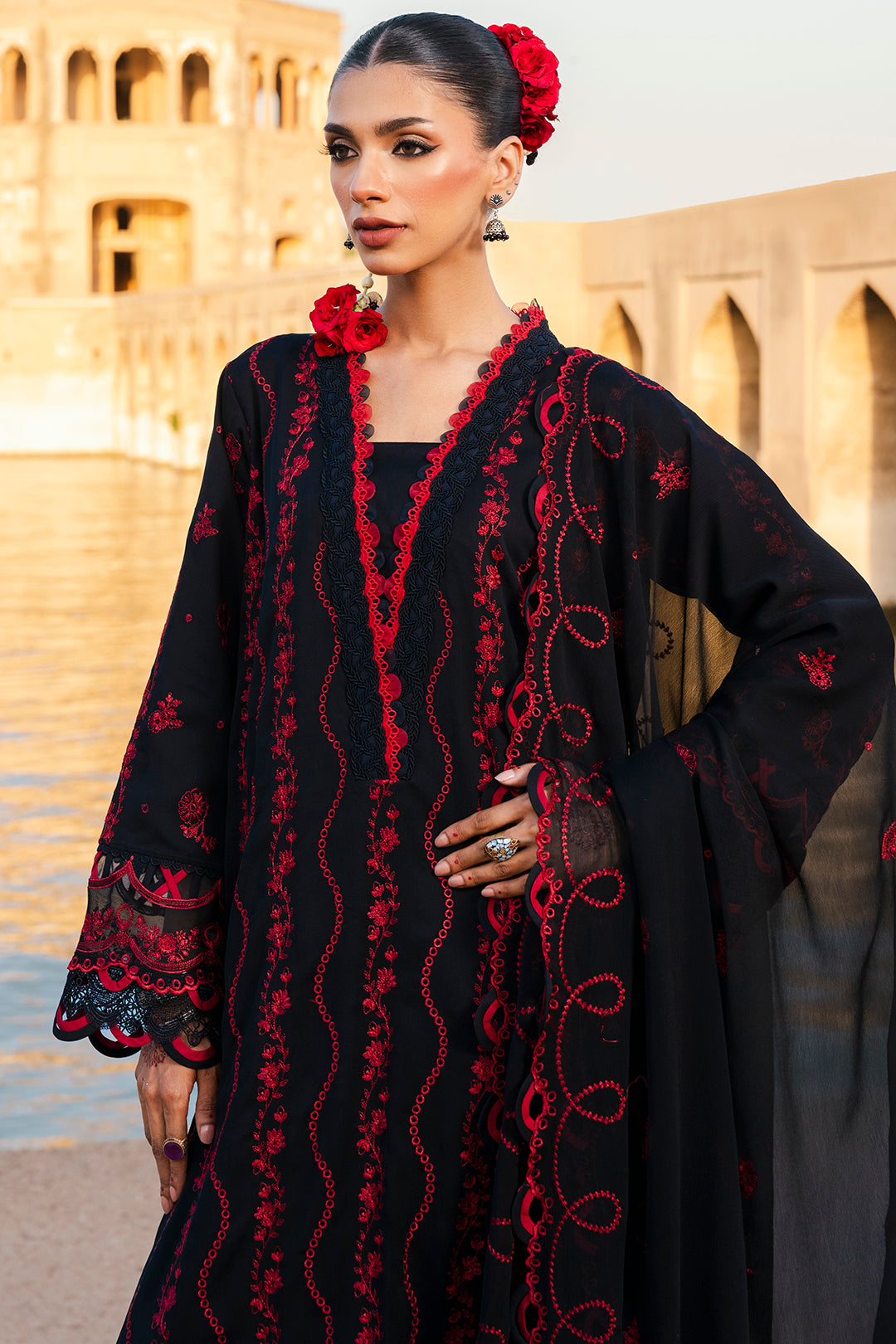 Zellbury WUS25E30822 Chikankari Collection 25'