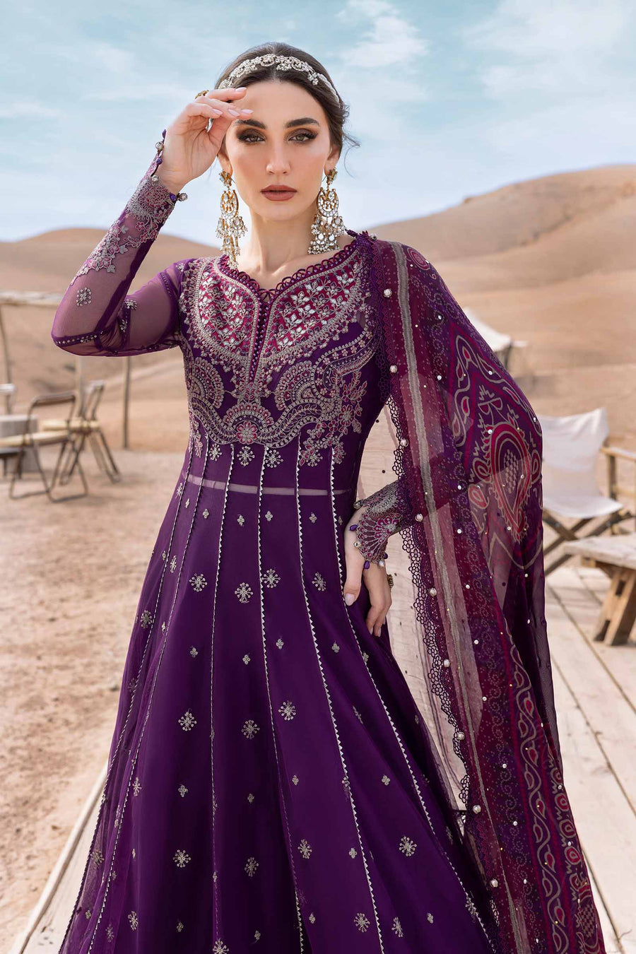 Maria B D-07B Voyage A Luxe Luxury Lawn 25