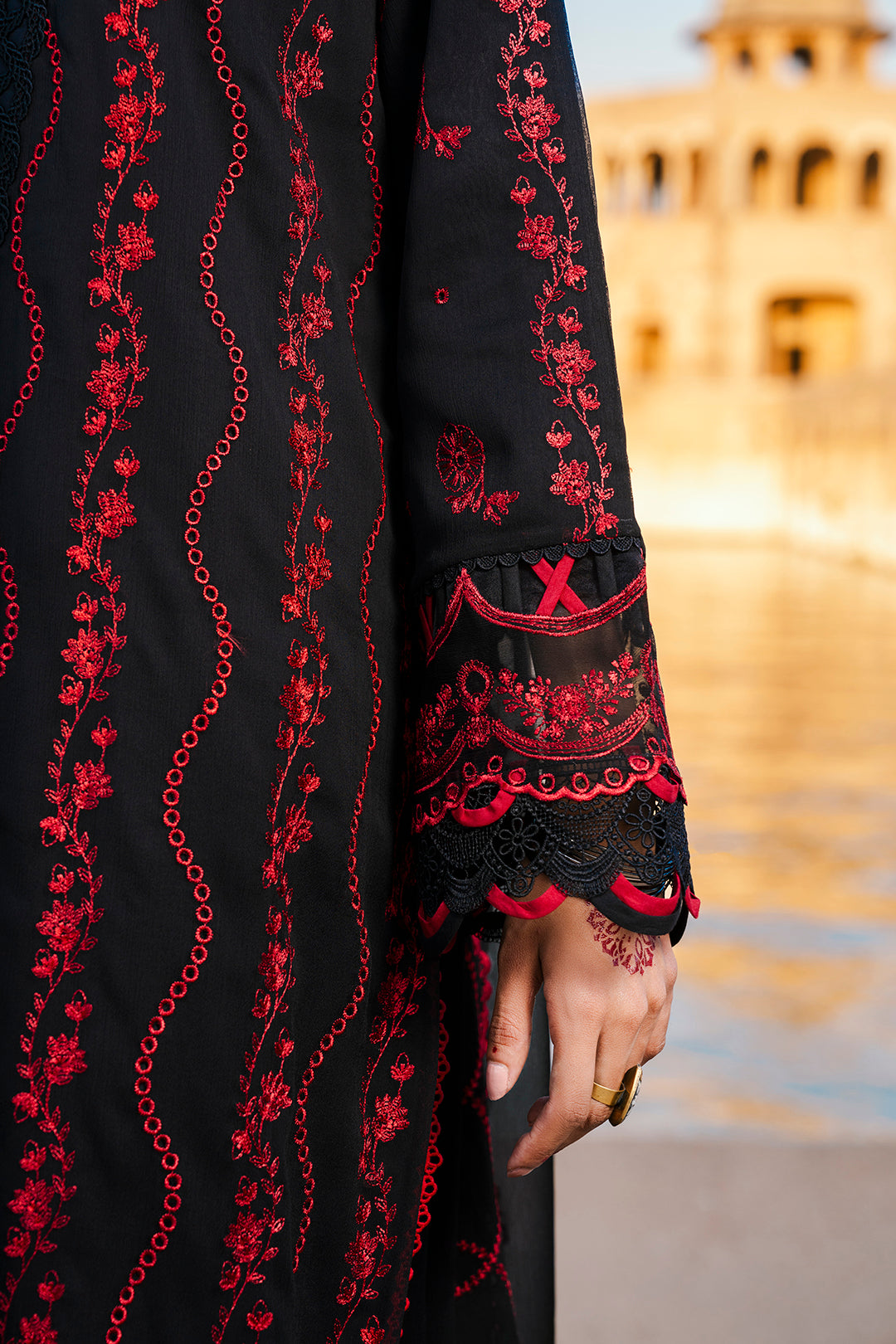Zellbury WUS25E30822 Chikankari Collection 25'