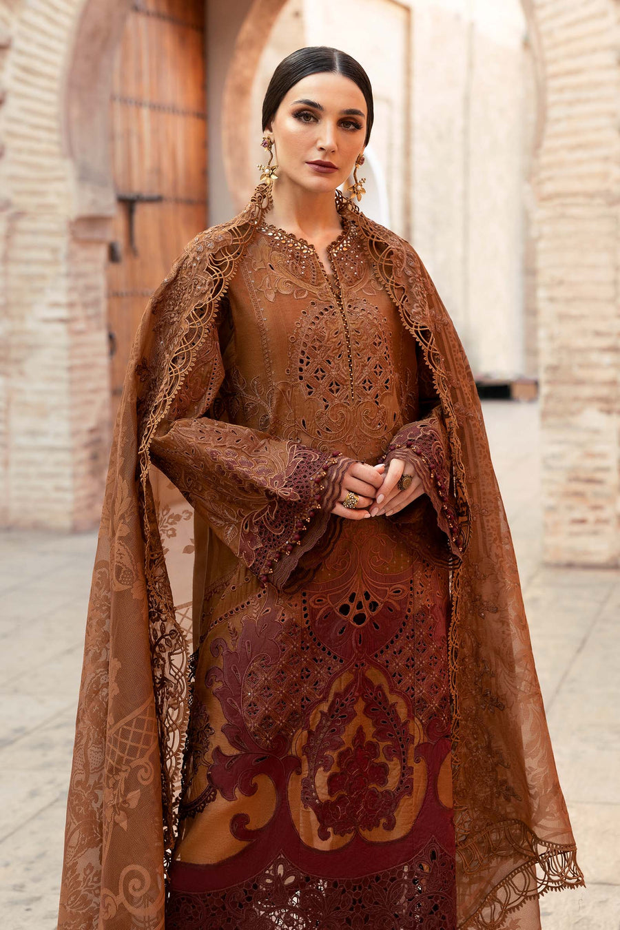 Maria B D-1B Voyage A Luxe Luxury Lawn 25