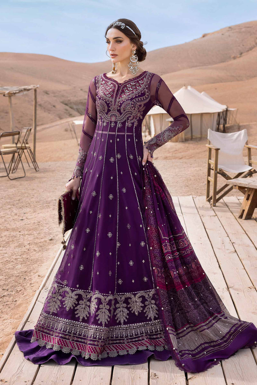 Maria B D-07B Voyage A Luxe Luxury Lawn 25