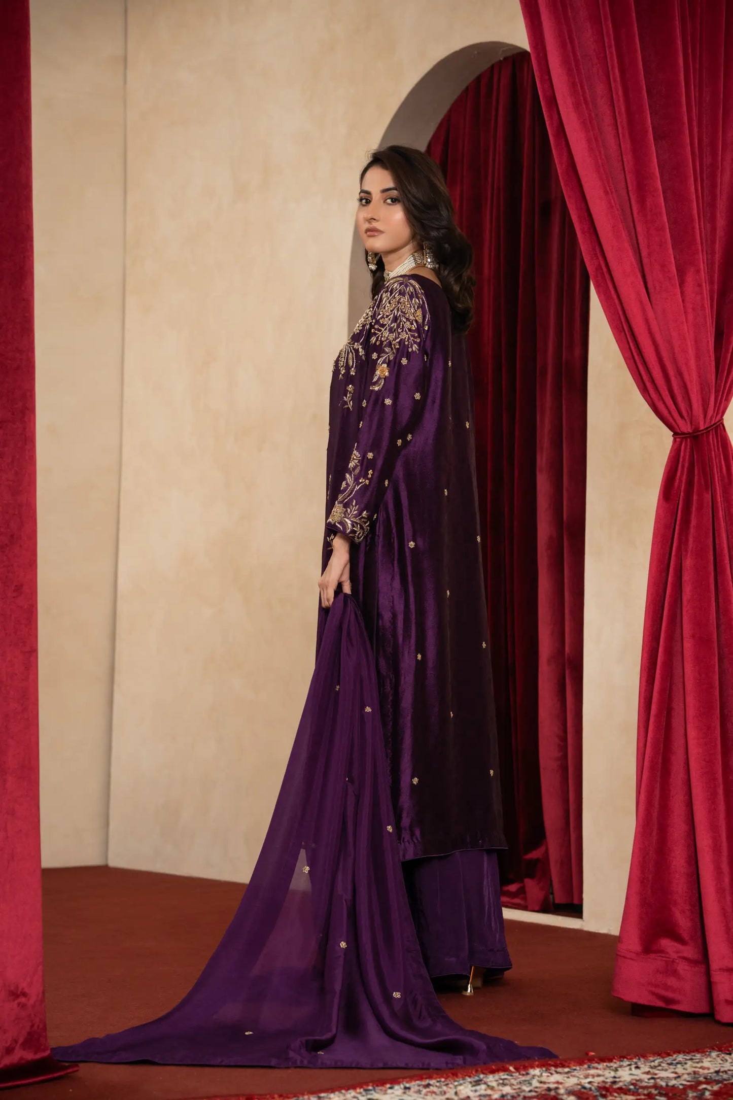 Amna Khurram D-10 Handmade Silk Collection 25