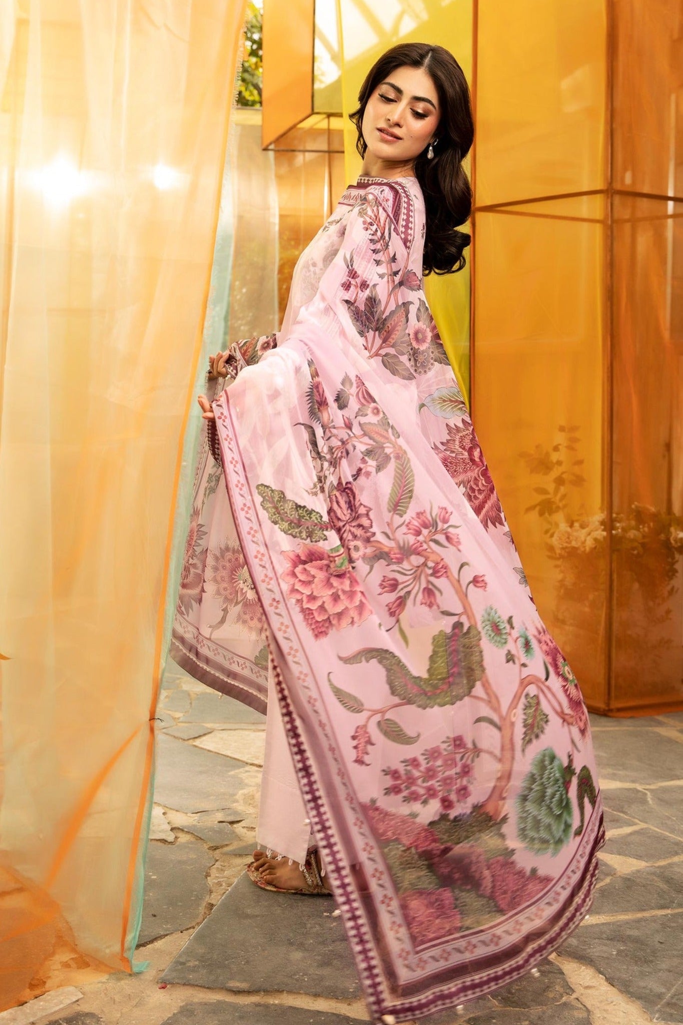 M.Basics By Maria B 05-B Lawn Vol-01 Collection