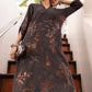 Maria b Mprints 1B Unstitched Embroidered Twill Linen 25'
