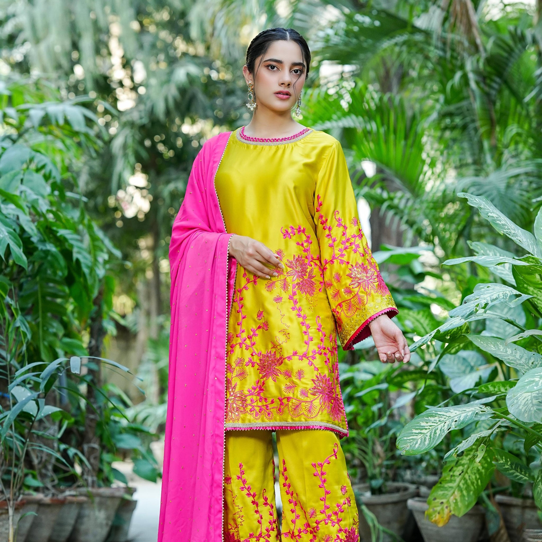 Amna Khurram D-02 Ready to wear Silk Collection