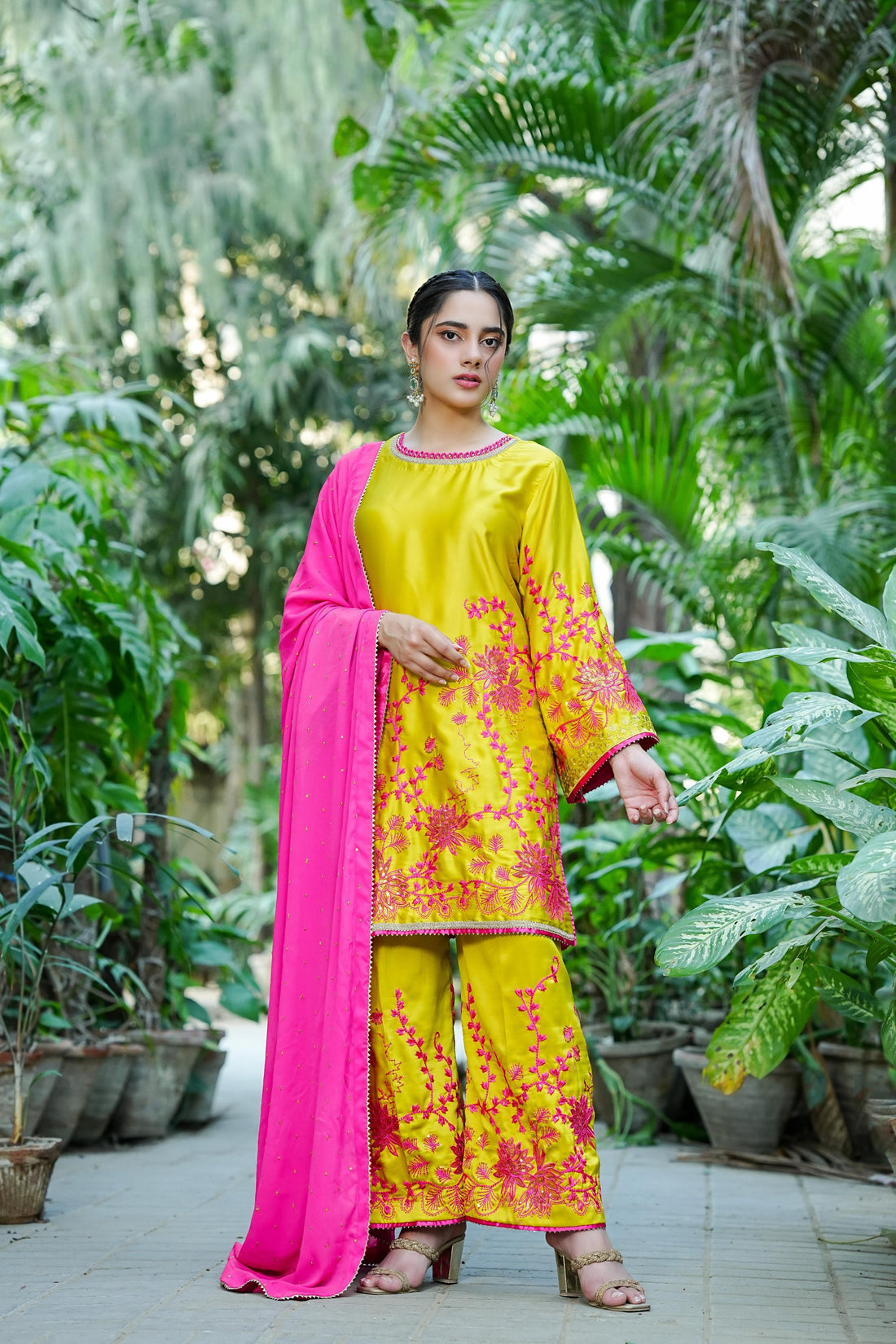 Amna Khurram D-02 Ready to wear Silk Collection