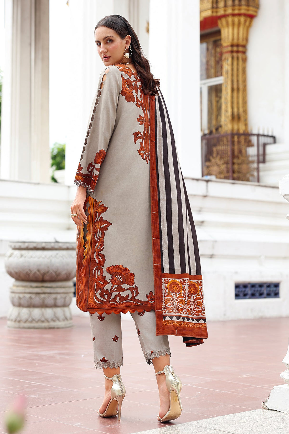 Charizma ANW6-05 Aniq Vol 1 Unstitched Linen Fall winter 25