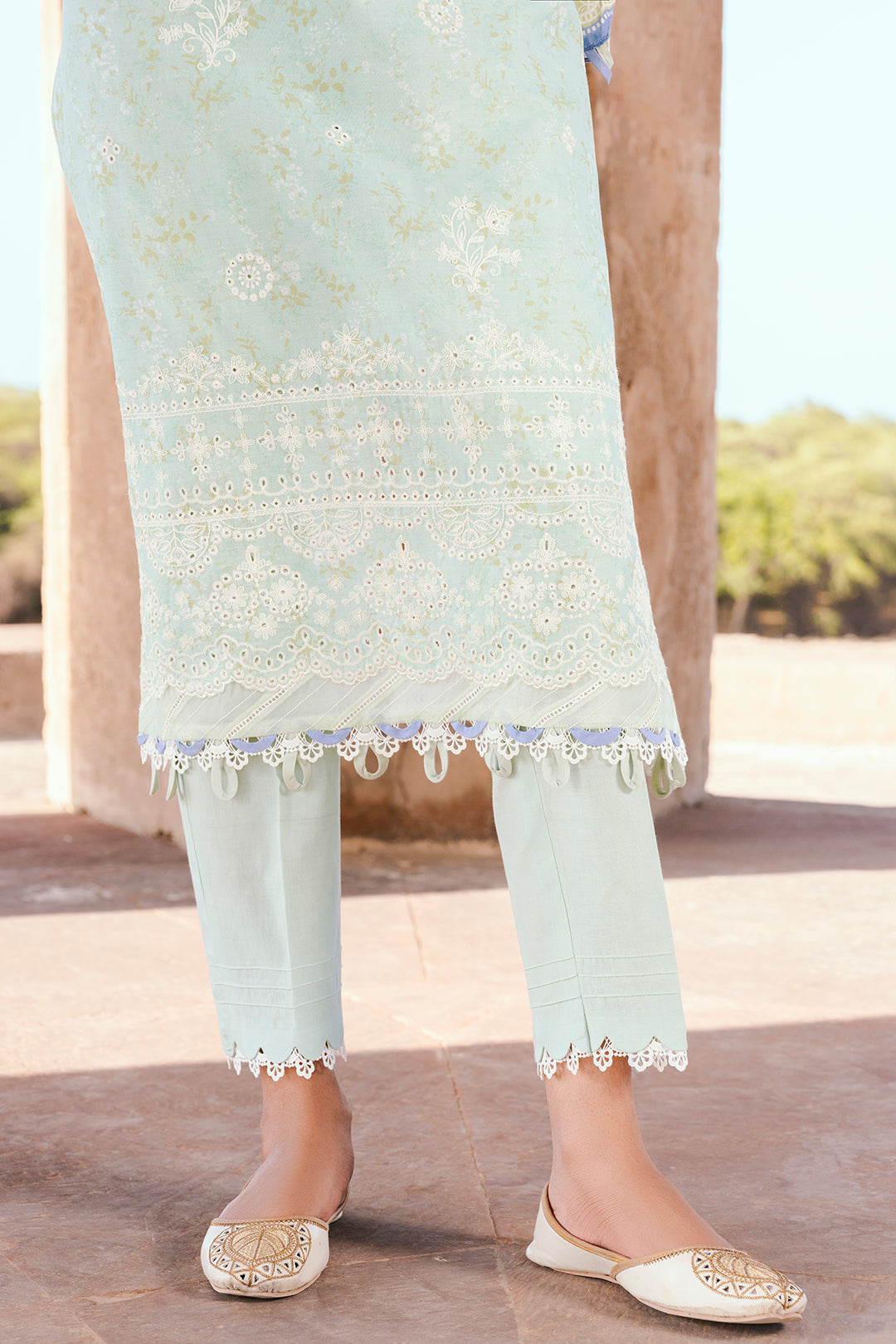 Zellbury WUS25E30529 Chikankari Collection 25'