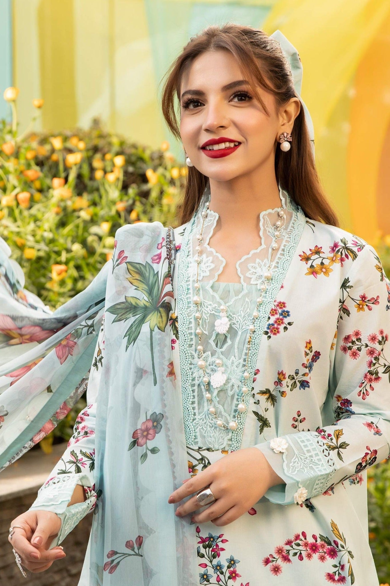 M.Basics By Maria B 09-B Lawn Vol-01 Collection