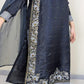 Amna Khurram Black Zimal-nov#25 3pc Raw Silk Ready to wear